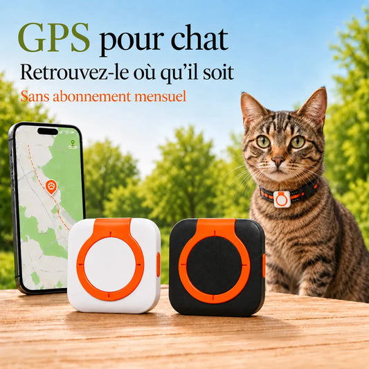 4G-GPS-Tracker für Katzen mit Signalton und LED | BuddyOra