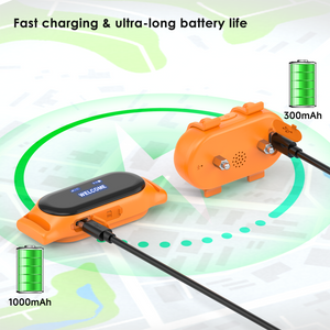 Collier GPS 4G avec géofencing pour chien