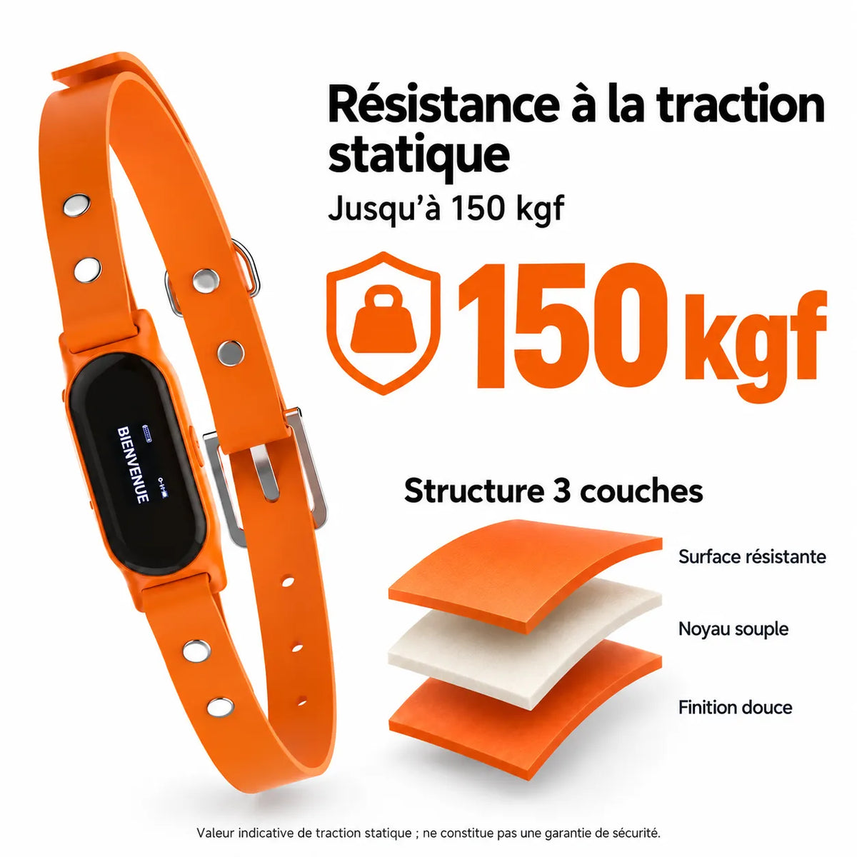 GPS-Hundehalsband mit integriertem Digitaldisplay