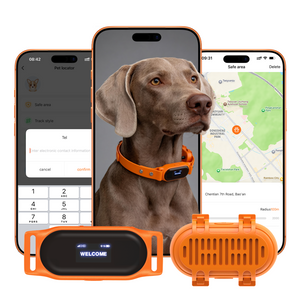 Collier GPS chien anti-fugue avec rappel actif