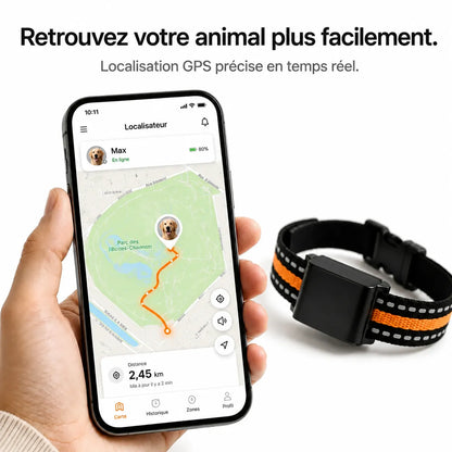 BuddyOra – Traceur GPS pour chiens et chats sans abonnement