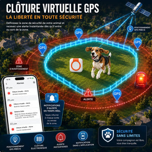 Collier GPS chien et chat
