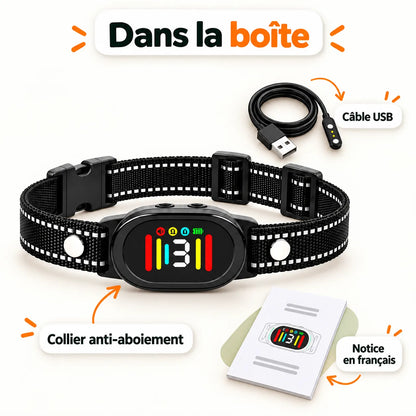 Intelligentes Anti-Bell-Halsband ohne Stromschlag | BuddyOra PD216V