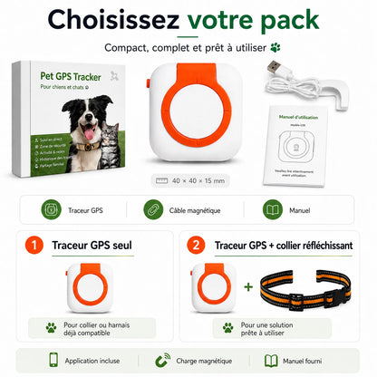 4G-GPS-Tracker für Katzen mit Signalton und LED | BuddyOra
