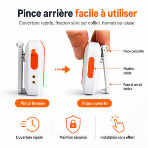 Collier GPS chien et chat