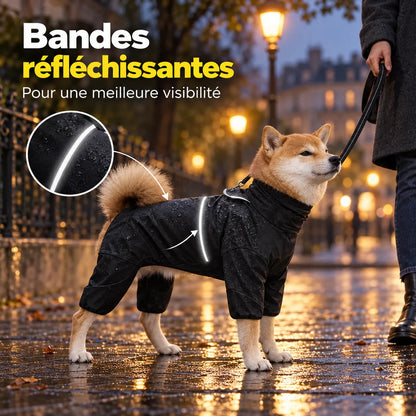 Imperméable 4 pattes pour chien - Pluie, boue et balades du quotidien
