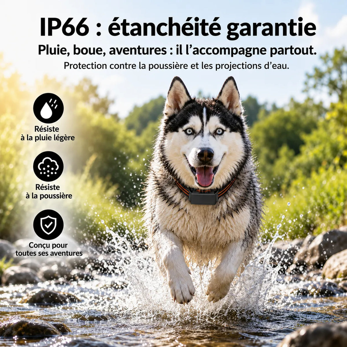 BuddyOra – Traceur GPS pour chiens et chats sans abonnement